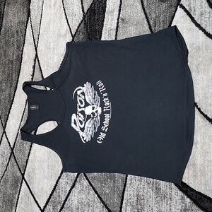 POISON 2019 OLD SCHOOL ROCK 'N' ROLL RACERBACK TANK-TOP